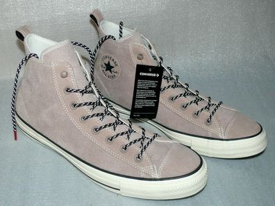 Converse 165843C CTAS Hi Wild Suede Leder Schuhe Sneaker Boots 48 Hummus Egret