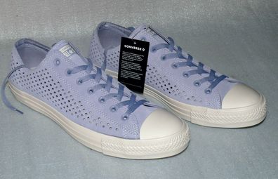 Converse 160461C ALL STAR CTAS OX Rau Suede Leder Schuhe Sneaker 48 Glacier Grey