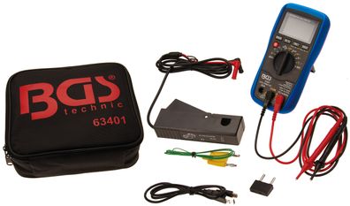 Kfz-Digital-Multimeter mit USB-Schnittstelle BGS