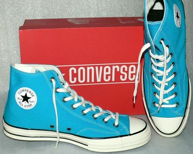 Converse 162365C CHUCK 70 Hi Canvas Schuhe Sneaker 48 49 Rapid Teal Egret Black