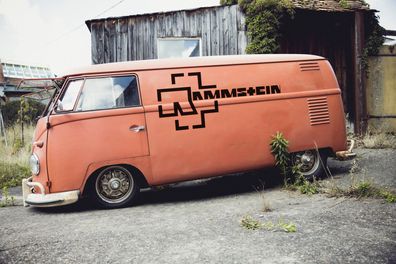 Auto Aufkleber "Rammstein" Logo Rammstein Till Lindemann Sticker #0141