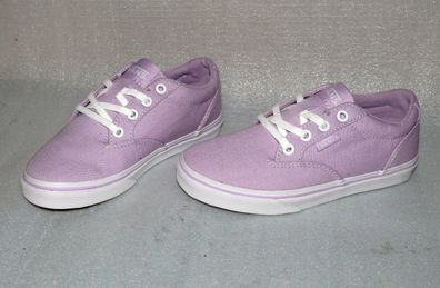 Vans Winston Z'S Canvas Textil Schuhe Boots Sneaker 31 Orchid Bloom Weiß LC446