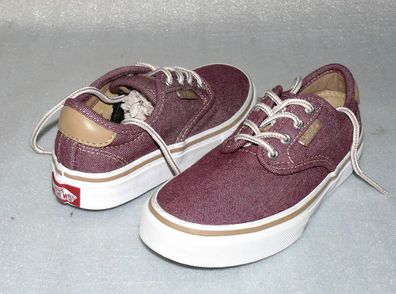 Vans Chima Ferguson PRO OXFORD Y'S Canvas Schuhe Sneaker 31 UK13 LC395 Burgundy