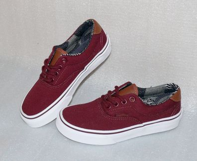 Vans ERA 59 K'S Canvas Kinder Schuhe Sneaker 31 UK13 C&L Port Royale True White