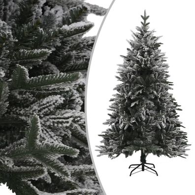 Künstlicher Weihnachtsbaum Beschneit Grün 120 cm PVC PE