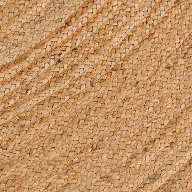 Teppich Jute Geflochten 210 cm Rund