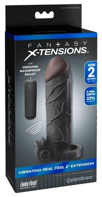 Fantasy X - Tensions - Vibrating Real Feel 2'' Extension - (div. Farben)