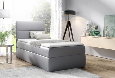 Jugendbett 90 cm Schlafzimmer Design Hotel Modern Bett Bettkasten Boxspringbett