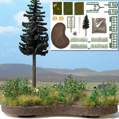 Busch 1259 Bodengestaltungs-Set H0 Spur H0