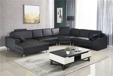 Ecksofa U Form Sofa Couch Polster Ecksofa Wohnlandschaft Ledersofa Ledersofa neu