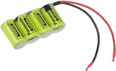 Panasonic E-Pack 4,8V 1800mAh - F1x4 + Kabel Zelle Sub-C, KR-1800SCE