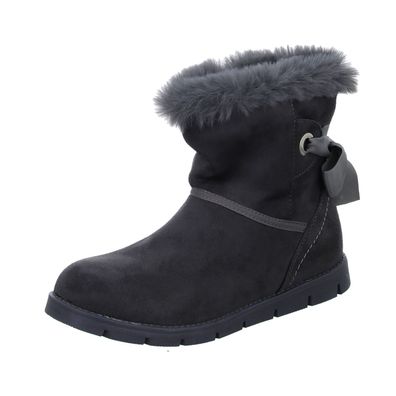 girlZ onlY Schlupf/Klettstiefelette Warmfutter