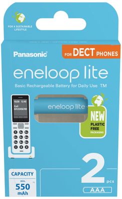 eneloop lite Micro Akku BK-4LCCE/2DE Ni-MH 1,2V / 550mAh