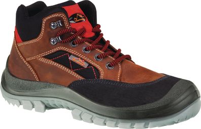 Sicherheitsstiefel Sherpa Gr.41 braun/rot S3 EN20345 Leder Remisberg