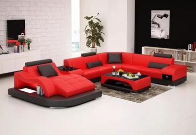 Wohnzimmer Sofa Polster Eckcouch Ledercouch Ledergarnitur Design Couchen Sofas