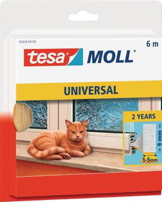 Fenster-/Türmoll tesamoll® 5428 B9mmxH6mmxL6m TESA