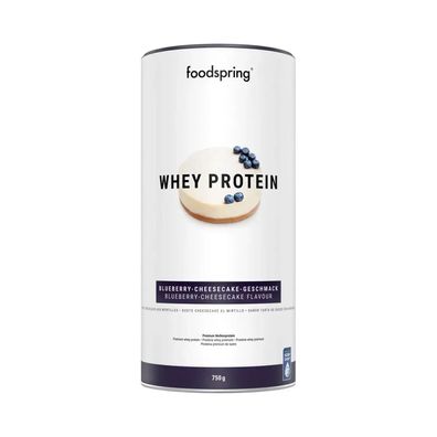 foodspring Whey (750g) Blueberry Cheesecake