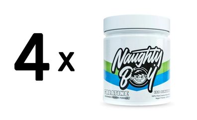 4 x Naughty Boy Creatine - 450g