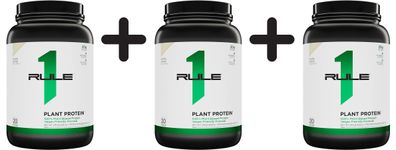 3 x Plant Protein, Vanilla Creme - 630g