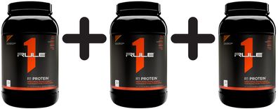 3 x R1 Protein, Chocolate Fudge - 912g