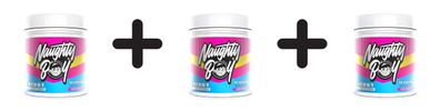 3 x Naughty Boy Energy, Candy Bubblegum - 390g