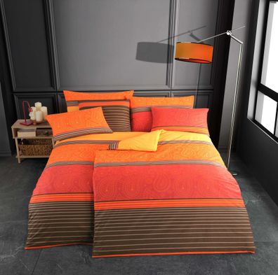 Bettwäsche Set Milano 100% Baumwolle, 135 x 200 cm, 2-teilig