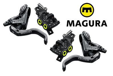 2x MAGURA MT5 PRO, 1-Finger HC Hebel, 2200 mm , inkl. Zubehör, 2025