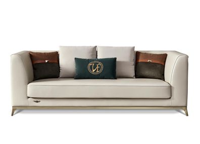 Sofagarnitur 3 + 1 + 1 Sitzer Set Design Sofa Polster Couchen Couch Modern Gruppe
