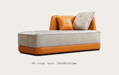 Liege Moderne Leder Komfort Luxus Liegen Liegesessel Relaxliege Chaiselongue Neu