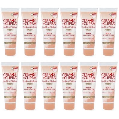 CERA di CUPRA Creme für trockene Haut - 12x 75ml rosa