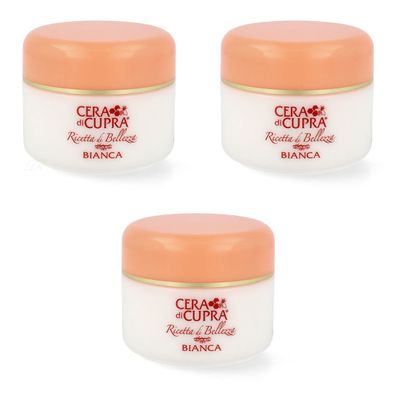 CERA CUPRA Gesichtscreme normale & fettige Haut 3x 100ml bianca