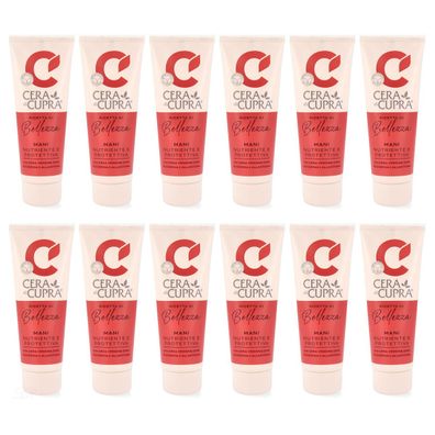 Cera di Cupra Handcreme mit Anti-Age-Effekt 12 x 75 ml