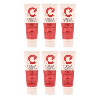 Cera di Cupra Handcreme mit Anti-Age-Effekt 6 x 75 ml