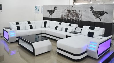 Ecksofa Polster Sitzgarnituren Eckcouch Sofa Couchen Wohnlandschaft Couch Neu