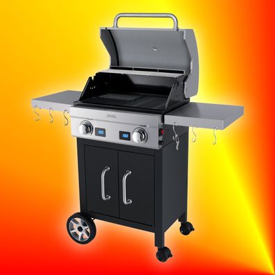 Steba VG 7000 Deluxe Grillcenter Elektro-Grill bis zu 300°C inkl. Grillmobil