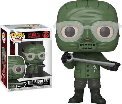 The Batman - The Riddler Funko Pop Protector Bundle, 9,5 cm, mit transparenter