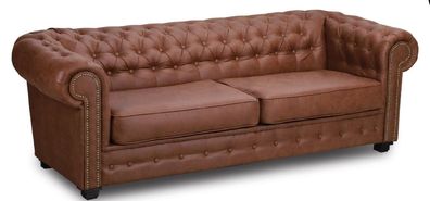 Chesterfield Sofa Stoff Design Sofas Bettfunktion Wohnzimmer Couch