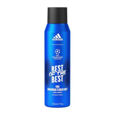 Adidas UEFA Champions League Deospray Best of the Best langanhaltender Duft 150 ml