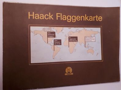 Haack Flaggenkarte