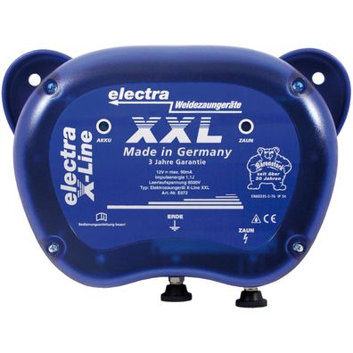 Electra X-Line XXL Elektrozaungerät - 12V und 230V Kombigerät