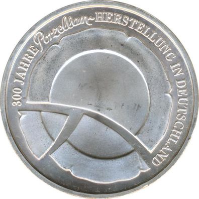 BRD 10 Euro 2010 F 300 Jahre Deutsche Porzellanherstellung Silber*