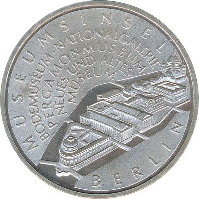 BRD 10 Euro 2002 A Berliner Museumsinsel Silber*