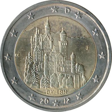 Deutschland 2 Euro 2012 - Neuschwanstein ( J )*