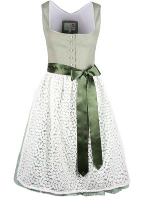 Dirndl Julie 2 60er Länge hellgrün