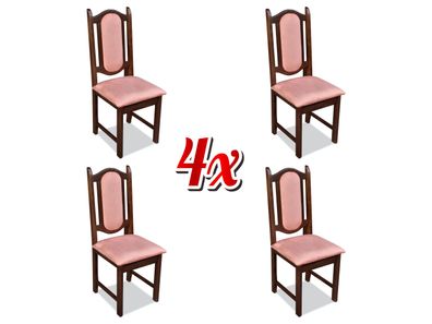 Klassische Königsstühle Sessel Stühle Stuhl Polster Esszimmer ?23 4x Stuhl Neu