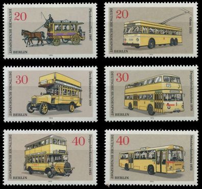 BERLIN 1973 Nr 446-451 postfrisch S4885CA