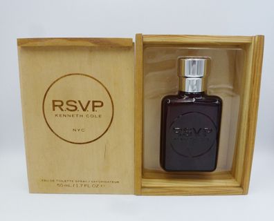 Vintage R.S.V.P RSVP Kenneth COLE - Eau de Toilette 50 ml in Holzkiste