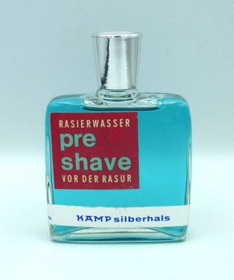 Vintage KAMP silberhals - Rasierwasser vor der Rasur Pre Shave 50 ml