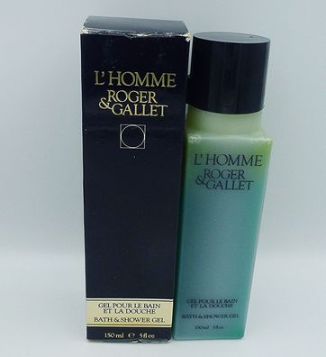 L´HOMME ROGER & GALLET - Bath and Shoer Gel / Duschgel 150 ml (Gr. Standardgröße)