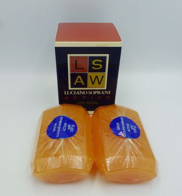 Luciano Soprani ACTIVE - Two Soaps / 2 Seifen - 200 g